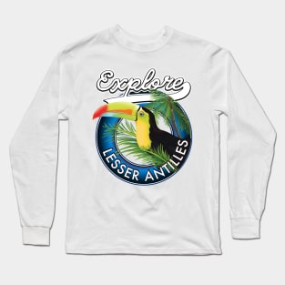 Explore Lesser Antilles Toucan bird. Long Sleeve T-Shirt